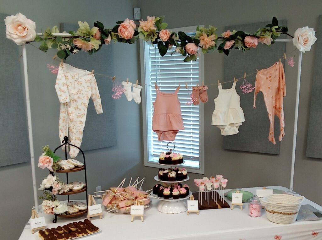 Dessert table cropped